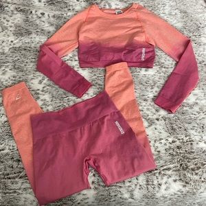 Gymshark Adapt Ombre Seamless Set